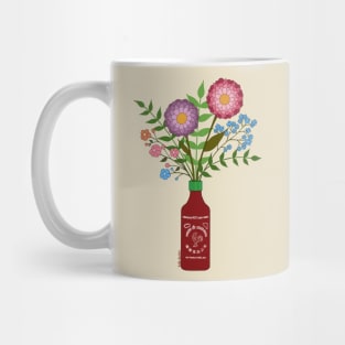 Sriracha Flowers Mug